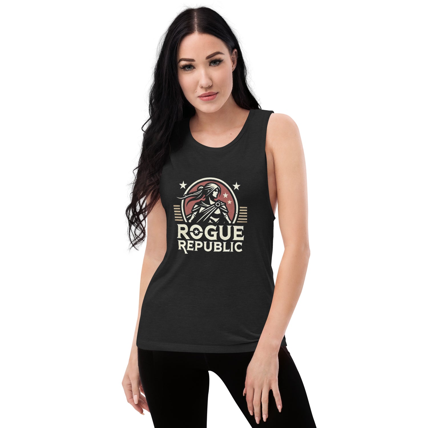 women's patriotic tank top stars