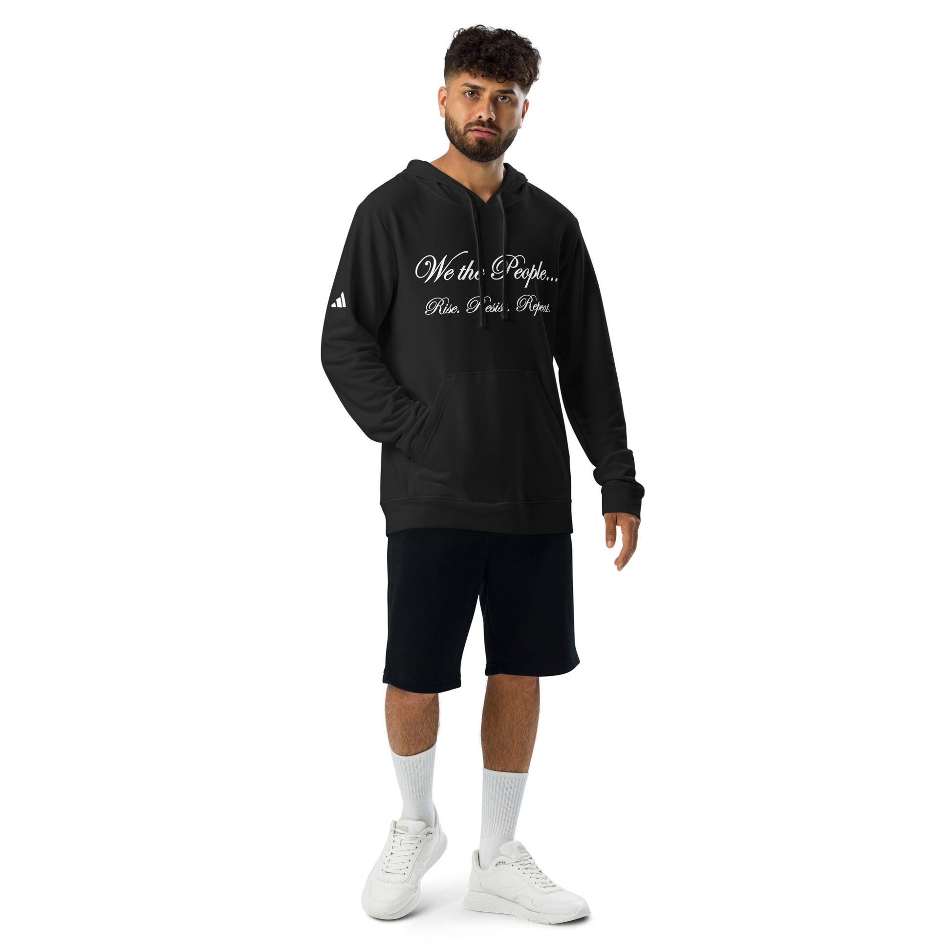 black we the people hoodie