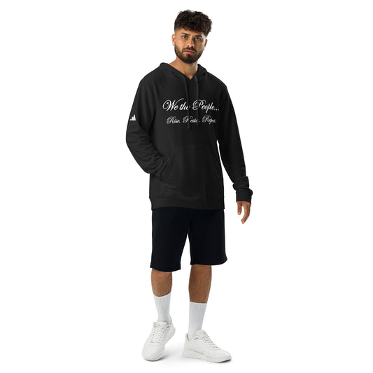 black we the people hoodie