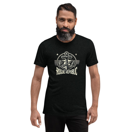Navy anchor t-shirt patriotic rogue republic 