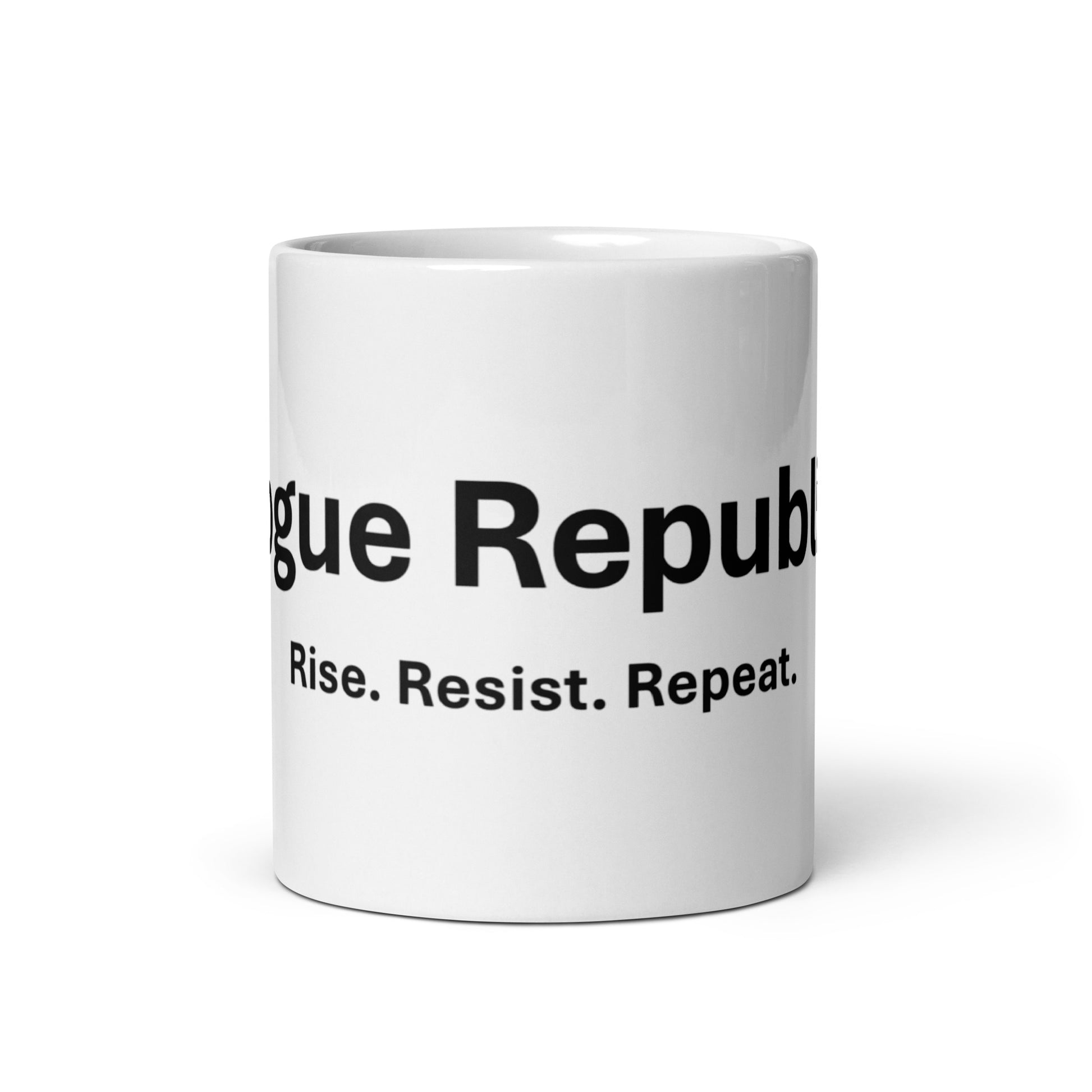 Rise. Resist. Repeat. mug